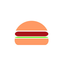 cheeseburger logo vector