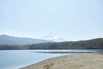 富士山　西湖