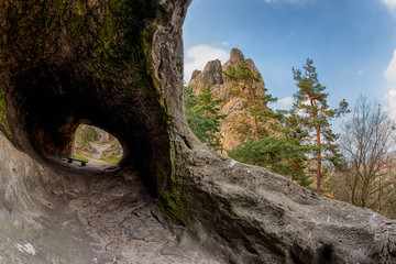 Teufelsmauer bei Thale Hamburger Wappen