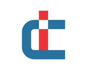 initial typography typeset logotype alphabet font image vector icon logo symbol