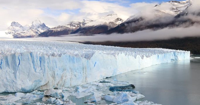 Glacier Perito Moreno National Park in autumn. Argentina, Patagonia