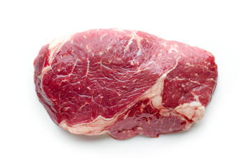 fresh raw beef steak
