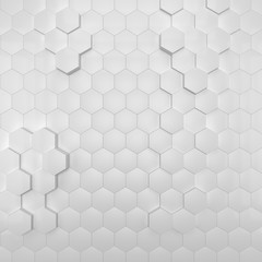 abstract Hexagon 3d background texture template