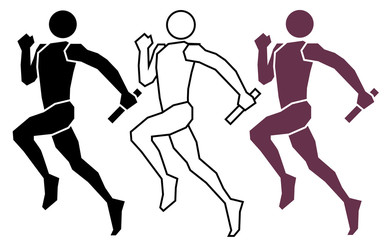 athletics icon sign symbol