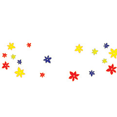Fototapeta premium Festive Background with Colorful flowers. Feminine Pattern for Postcard, Print, Banner or Poster. Small Pretty flowers For Party Decoration, Wedding, Birthday or Anniversary Invitation. 