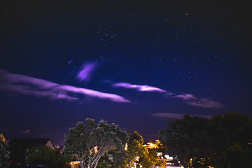 Obraz na płótnie Canvas Stars above Wellington