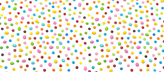 Naklejka na ściany i meble Colorful candies isolated