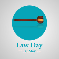 Illustration of USA Law Day background