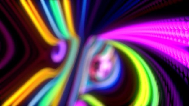 Abstract Colorful Stripes