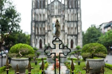 St. Joseph Cathedral in Hanoi, Vietnam.