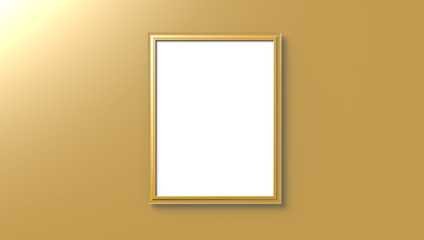 Golden Picture Frame