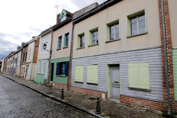 Fototapeta na wymiar Amiens - Quartier Saint-Leu