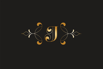 Elegant Letter Z  Golden Design.Creative Monogram Logo
