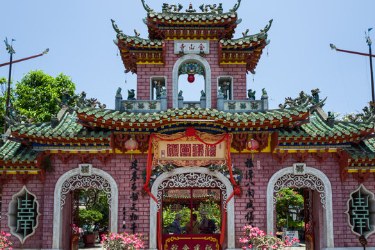 A temple in Hoi An, Vietnam.