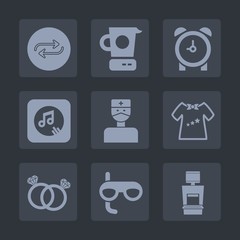 Premium set of fill icons. Such as clothes, medical, substitute, concept, white, kitchen, pan, baby, replace, clothing, person, replacement, people, child, sound, wedding, professional, doctor, tool