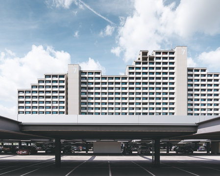 Geb&auml;ude au&szlig;en in M&uuml;nchen
