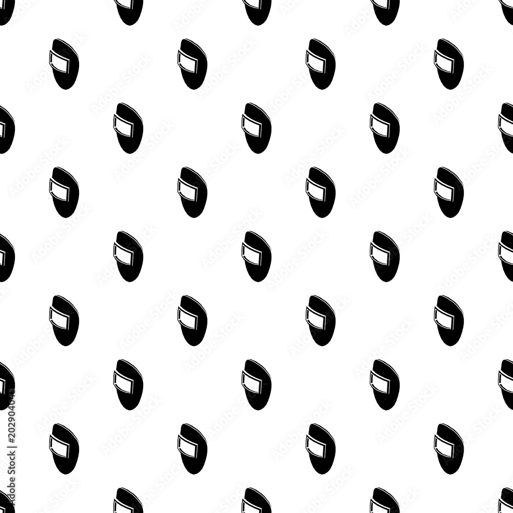 Poster welding mask pattern vector seamless repeating for any web design