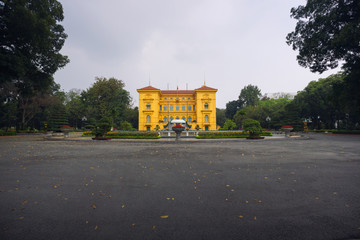 The Presidential Palace of Vietnam (Built between 1900 and 1906 in the style of the French Colonial...