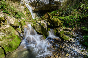 Kot stream a little creek in Natisone valley