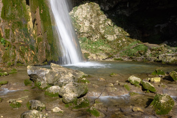Obraz premium Kot stream a little creek in Natisone valley