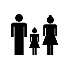 Family flat icon