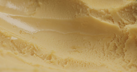 closeup orange sorbet