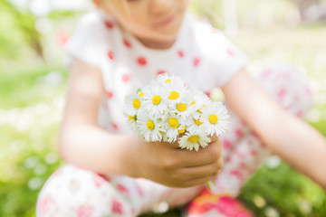 Child Nature Spring Happy