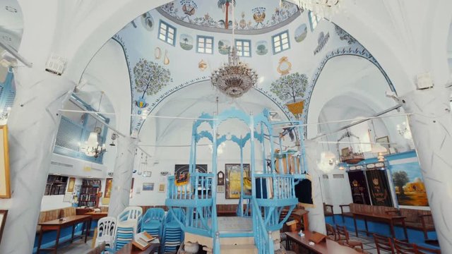 old Abuhav synagogue, 16 november 2017 Safed (Tzfat), Israel