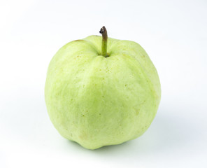 guava on white background