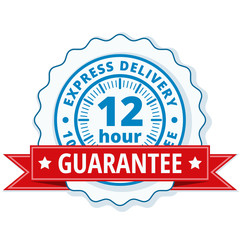 12 Hour Express Delivery illustration