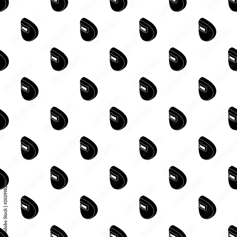 Poster round welding mask pattern vector seamless repeating for any web design