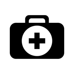 Obraz premium first aid kit icon