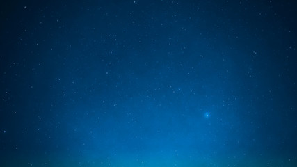 night sky with bright small star and special seeing leonids meteor from northeast on november...