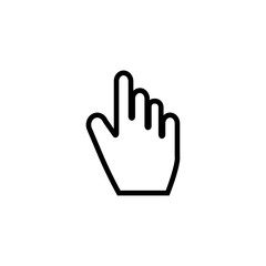Obraz premium Cursor Hand Icon . Hand pointer icon . Vector illustration