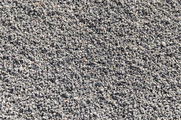 Fine grained gravel, gray