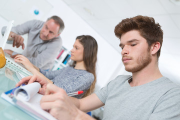 Obraz premium students in class