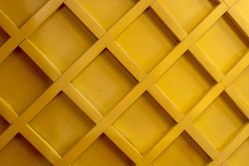 Geometric texture with lines, rhombuses.Yellow, background