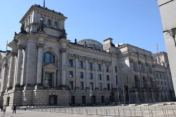 building of the German parliament
