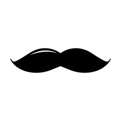 Italy mustache icon. Simple illustration of italy mustache vector icon for web