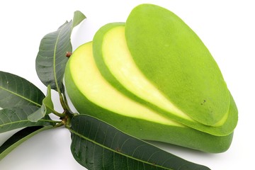 raw green mango