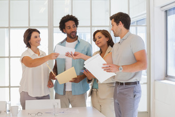 Business people in meeting at office