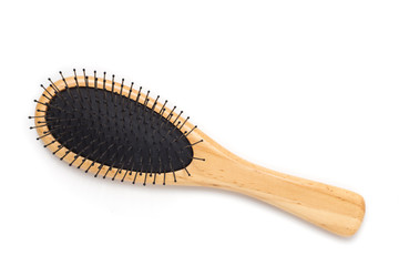 Comb on a white background