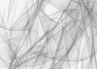 grey white waves and lines pattern.  futuristic template background