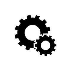 gear Icon vector flat design