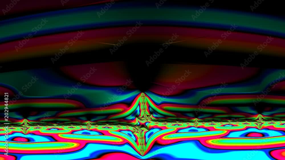 Poster video fractal pc rendering color grading iteration