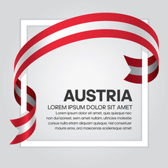 Austria flag background