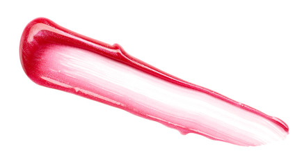 Lip gloss isolated on white background