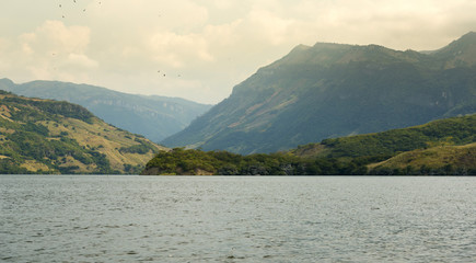 Chicoasen Dam In Chiapas Mexico