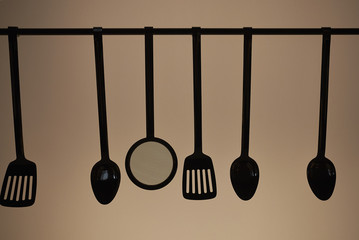Assorted Kitchenware silhouettes