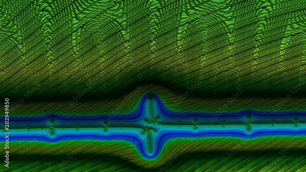 Poster video fractal pc rendering color grading iteration